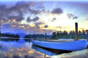zonsondergang | Lake Placid